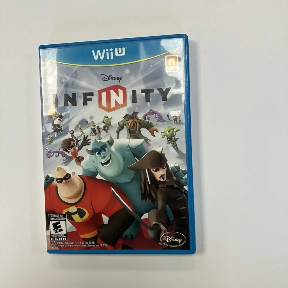 Disney Infinity 1.0 (Nintendo Wii U, 2012) Complete W/Manual